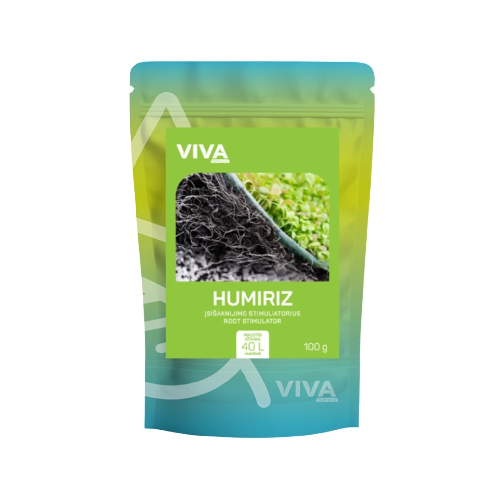 Augalų persodinimo stimuliatorius HUMIRIZ, 100 g
